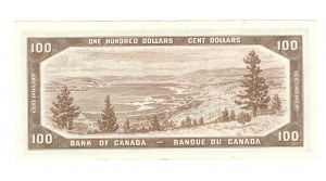Bank of Canada 1954 $100 Banknote A/J BC-43c