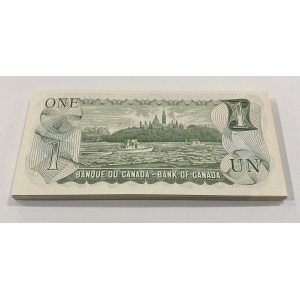 Bank of Canada 1973 $1 Banknotes Lot Some in Sequence (56 Pieces)