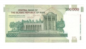 Iran 2010 100000 Rials Banknote