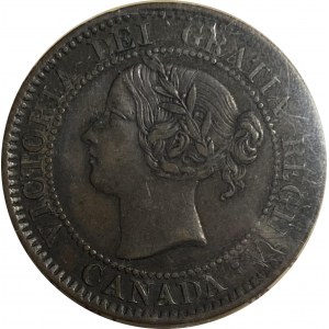 Canada 1859 Wide 9/8 1 Cent