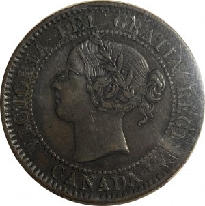 Canada 1859 Wide 9/8 1 Cent