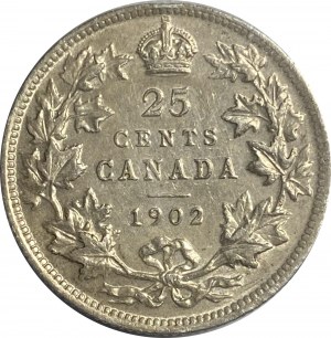 Canada 1902 25 Cent