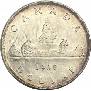 Canada 1938 Silver Dollar