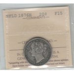Canada Terre-Neuve 1876H 20 Cent