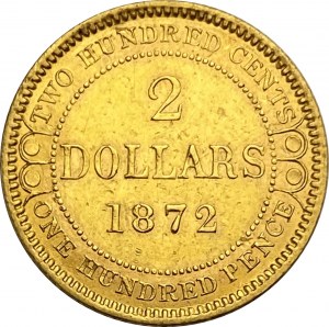 Canada Newfoundland 1872 $2 Gold Coin