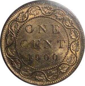 Canada 1900H 1 Cent