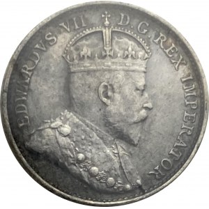 Canada 1908 5 Cent Small 8
