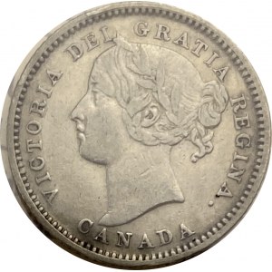 Canada 1882H 10 Cent