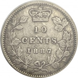 Kanada 1887 10 centów