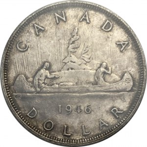 Canada 1946 Silver Dollar