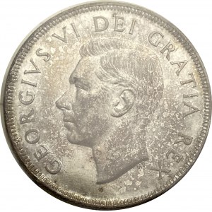Canada 1950 Silver Dollar