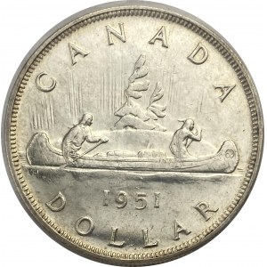 Canada 1951 Silver Dollar Arnprior