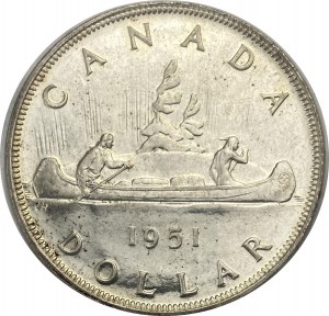 Canada 1951 Silver Dollar Proof Like