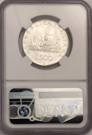 Italy 1966R 500 Lira