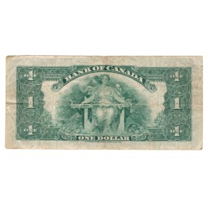 Bank of Canada 1935 $1 Banknote English BC-1b