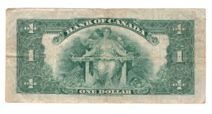 Bank of Canada 1935 $1 Banknote English BC-1b