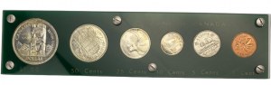 Canada 1958 Proof Like Set in Plastic Holder