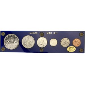 Canada 1959 Proof Like Set in Plastic Holder