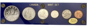 Canada 1959 Proof Like Set in Plastic Holder