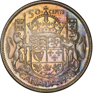 Canada 1948 50 Cent