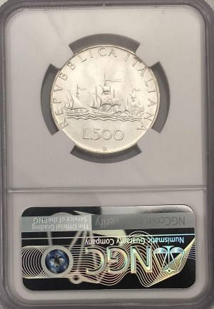 Italy 1966R 500 Lira