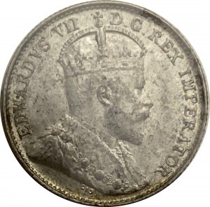 Canada 1902H 5 Cents Small H