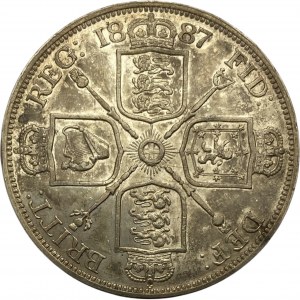 Great Britain 1887 Double Florin