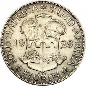 South Africa 1929 Florin