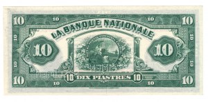 Canada La Banque Nationale $10 Specimen Banknote 510-22-04S