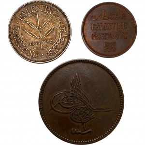 Middle East Lot. Palestine & Turkey (3 Pieces)