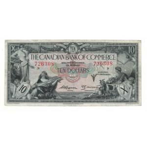 Canada The Canadian Bank of Commerce 1935 $10 Banknote 75-18-06