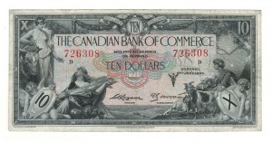 Canada The Canadian Bank of Commerce 1935 $10 Banknote 75-18-06
