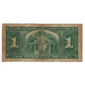 Bank of Canada 1935 $1 Banknote Osborne BC-21a