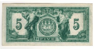 Canada The Canadian Bank of Commerce 1935 $5 Banknote 75-18-02