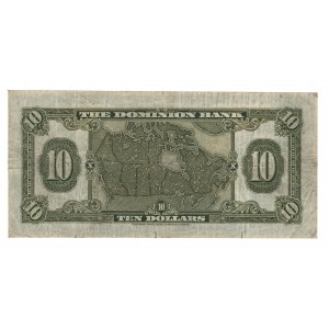 Canada The Dominion Bank 1938 $10 Banknote 220-28-04