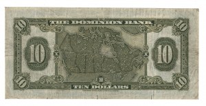 Canada The Dominion Bank 1938 $10 Banknote 220-28-04