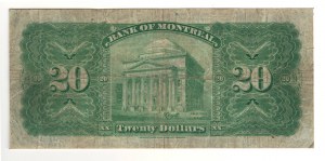 Canada Bank of Montreal 1923 $20 Banknote 505-56-06