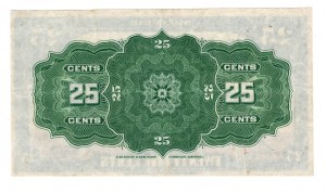 Dominion of Canada 1923 25 Cent Shinplaster Banknote DC-24c