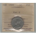 Canada 1926 Far 6, 5 cent