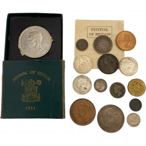 Great Britain Coin Lot (15 Pieces)