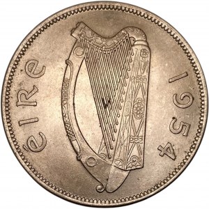 Ireland 1954 Half Crown