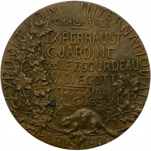 Canada or France 1900 Paris Exposition Internationale Medal