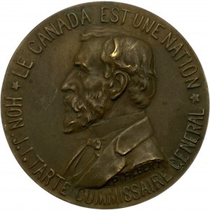 Canada or France 1900 Paris Exposition Internationale Medal