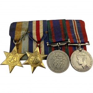 Canada WWII Four Medals