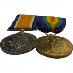 Great Britain WWI Medal Pair - Army Service Corps