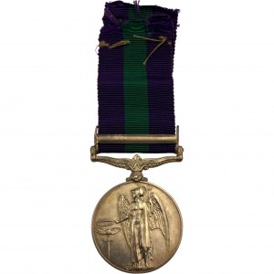 RAF General Service Medal with Malaya Clasp F/Sgt MacRae