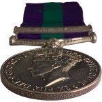 RAF General Service Medal with Malaya Clasp F/Sgt MacRae