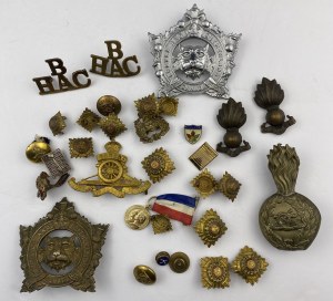 Argyll and Sutherland Highlanders & Artillery Badges Etc.