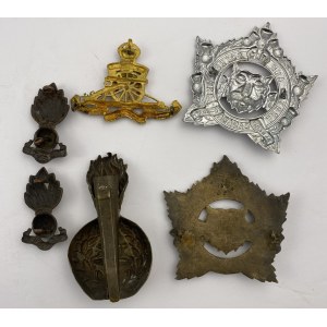 Argyll and Sutherland Highlanders & Artillery Badges Etc.