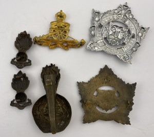 Argyll and Sutherland Highlanders & Artillery Badges Etc.